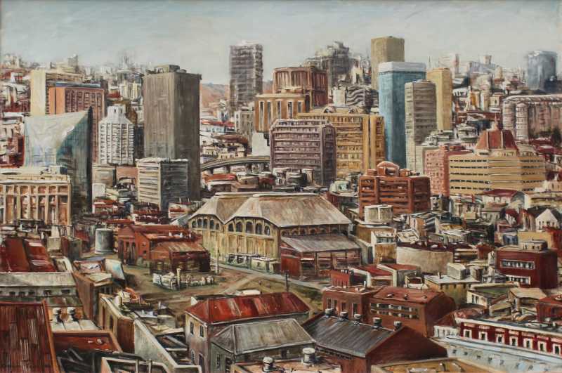 Painting, Downtown Jo'burg